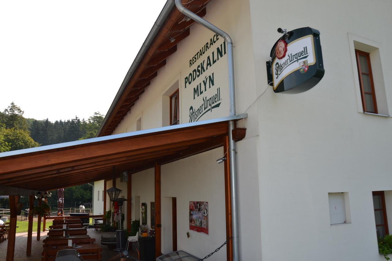 Podskalni Mlyn 호텔 Ostopovice 외부 사진
